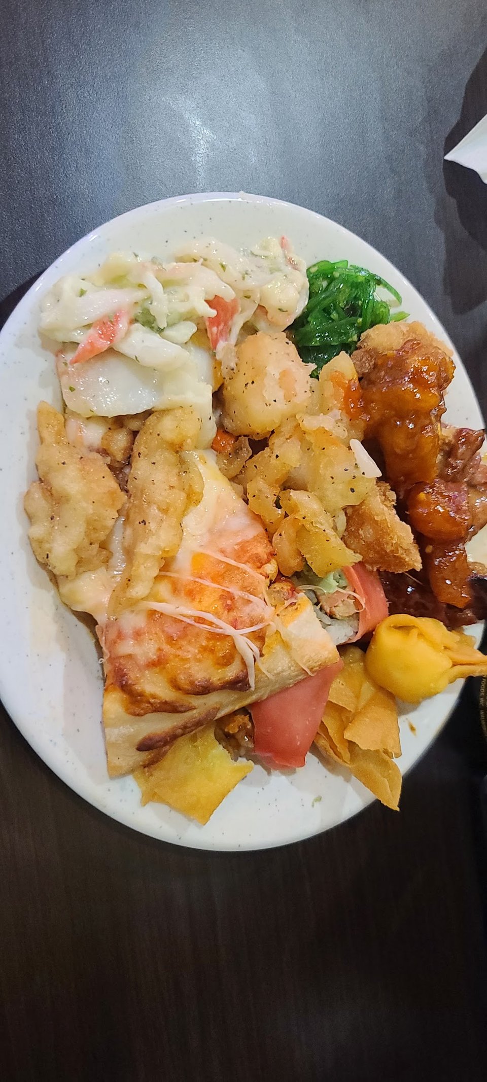 Hibachi Buffet Plate