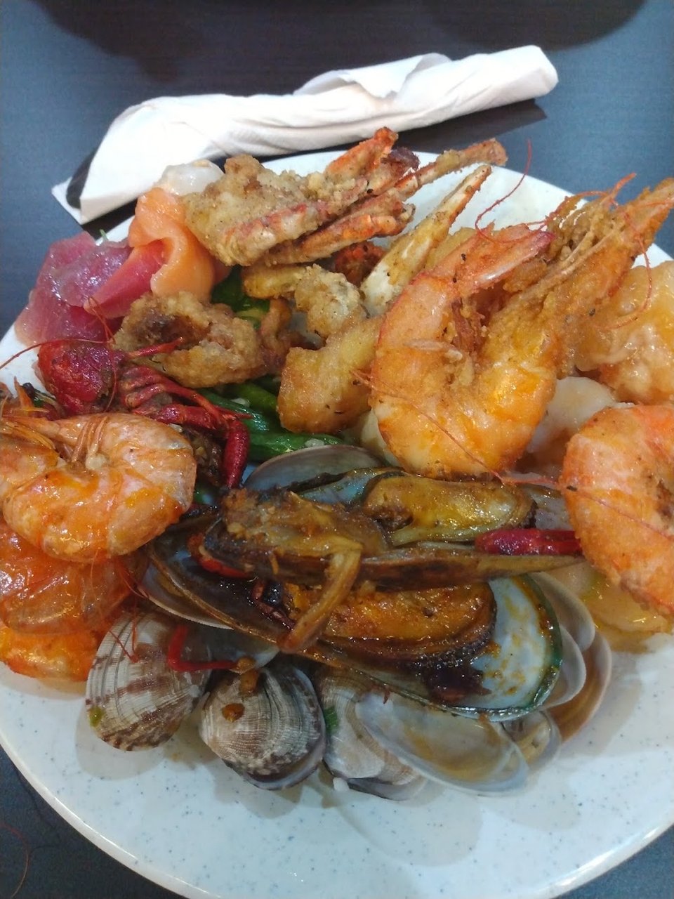Buffet with Seafood